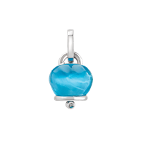 Charm Chantecler Donna Campanelle in Argento Topazio 43003 CHANTECLER - 43003 CHANTECLER